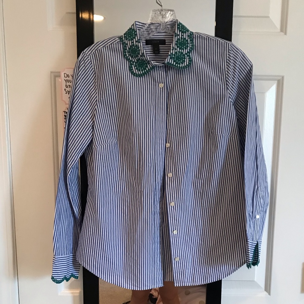 JCREW WOMEN COLLARED SHIRT